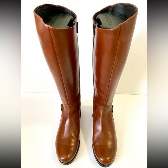 Högl - The Austrian Quality Shoe Brand - Shiny Calfskin Leather Riding Boots - Picture 2 of 10